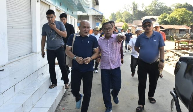 
					112 Dari 170 Pedagang Sudah Mendapatkan Nomor Undian di Pasar Eks Bioskop Tapanuli