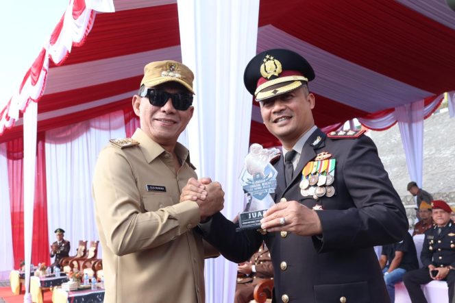 
					HUT Bhayangkara ke 79, Bupati Gus Irawan Perkuat Sinergitas Dengan Polres Tapsel