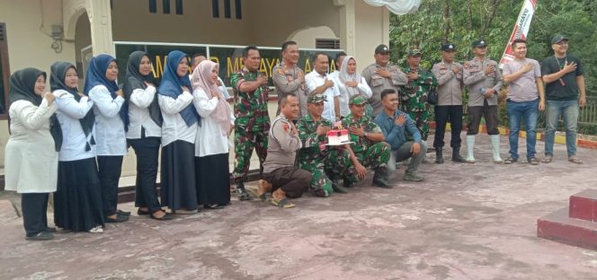 
					Wujud Sinergitas Forkopimcam Linggabayu di Momen HUT Bhayangkara ke 79