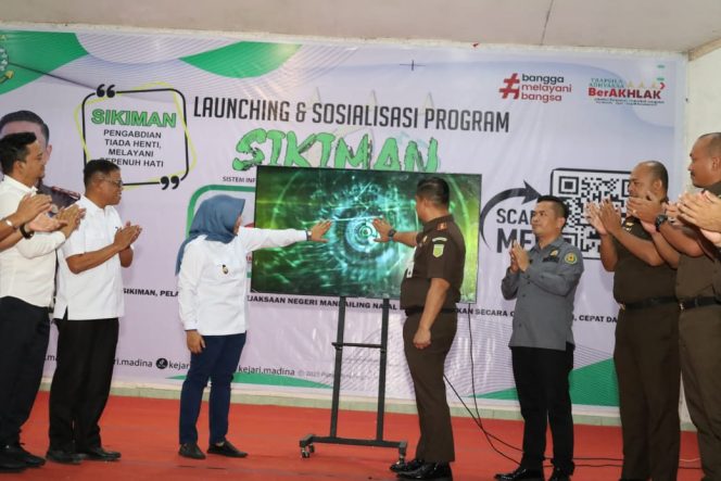
					“SIKIMAN” Inovasi Pelayanan Publik Berbasis Online Diluncurkan Kajari Madina