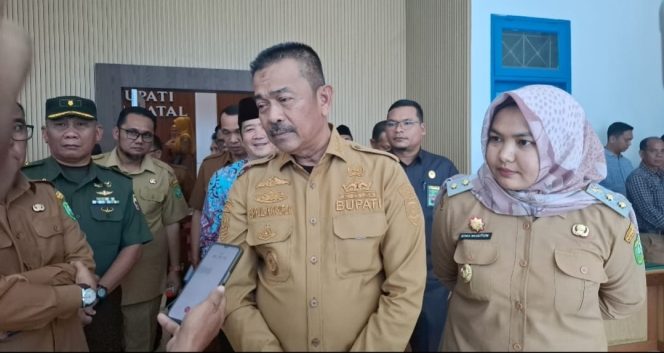 
					Bupati dan Wabup Madina Paparkan Capaian 100 H Kerja
