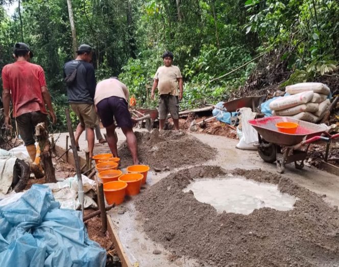 
					Proses Pembangunan Jalan Rabat Beton di Desa Panunggulan Berjalan Sesuai Rencana