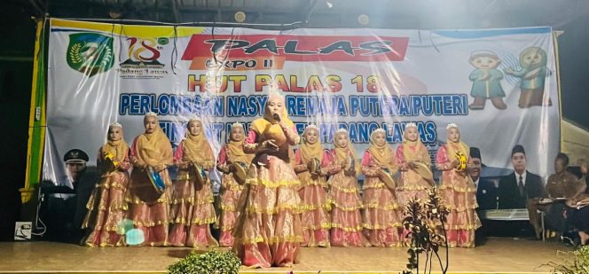 
					Festival Nasyid Meriahkan HUT Palas Ke-18 THN 2025, Barumun Barat Juara III