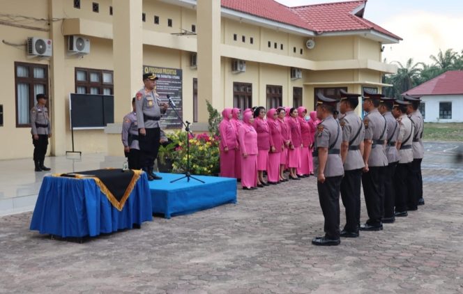 
					Satu Kabag, Satu Kasat Dan Dua Kapolsek Polres Palas Sertijab