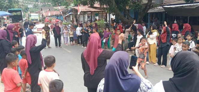 
					Gotong Royong dan kebersamaan  warnai Warga Lancat Dalam Memeriahkan HUT RI ke-80