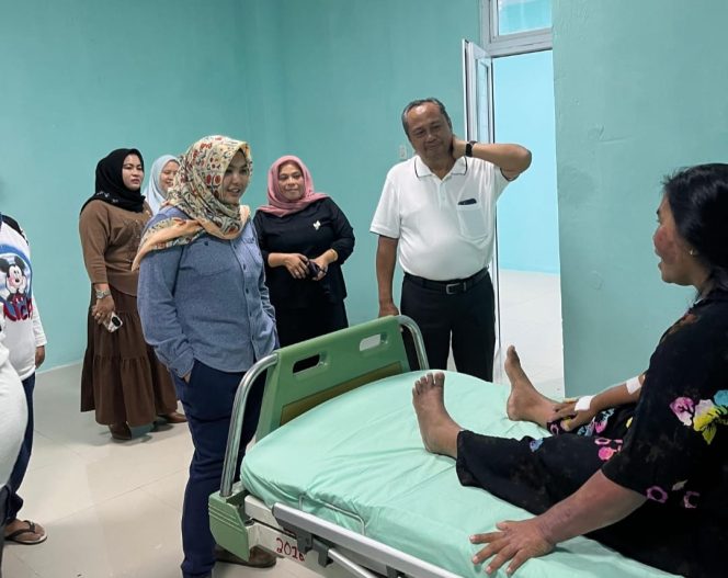 
					Wabup Madina Sapa Pasien Perdana Rawat Inap di RSUD Panyabungan di Panatapan