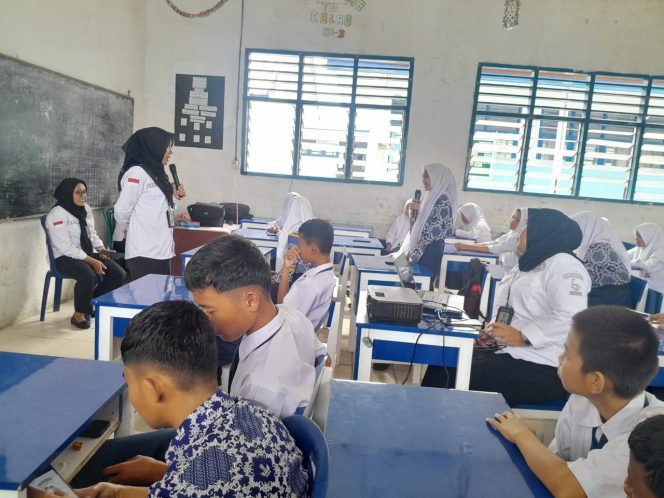 
					Generasi Keren Tanpa Narkoba, BNNK Madina Galar Penyuluhan di SMPN 3 Siabu