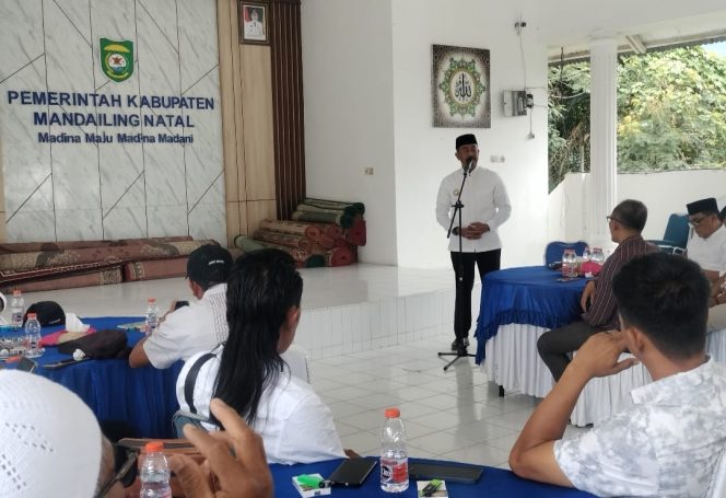 
					Perkuat Plasma Koperasi Kelapa Sawit, Pemkab Madina Gelar Pertemuan Dengan Seluruh Ketua KUD