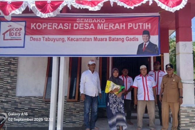 KDMP Tabuyung Berhasil Kendalikan Harga Pangan Lewat Gerai Sembako