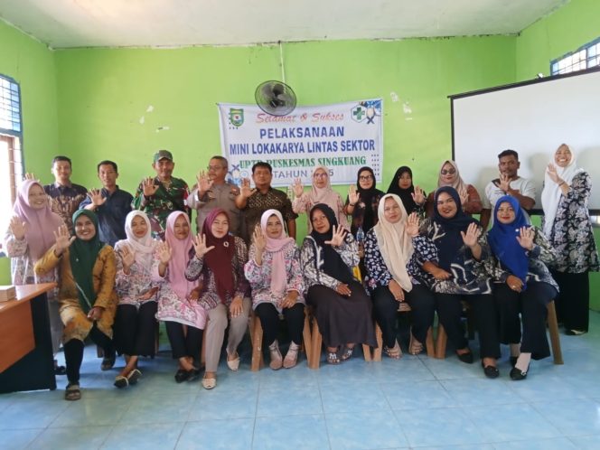 
					Eliminasi TBC 2030, UPTD Puskesmas Rapat Kordinasi Bersama Forkofincam dan 14 Kopdes