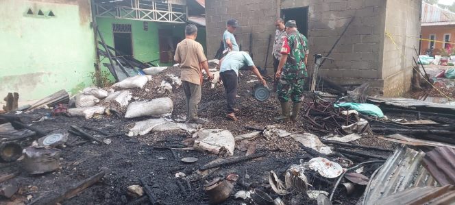
					Kosleting listrik Picu kebakaran Satu Unit Rumah Milik Mantan Kades Muara  Batang Angkola