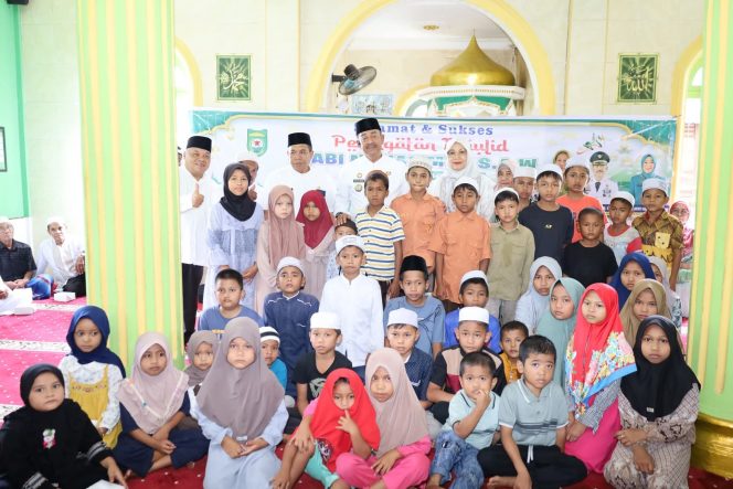 
					Peringatan Maulid Nabi Muhammad SAW Dirangkai dengan Milad Bupati Madina ke-64