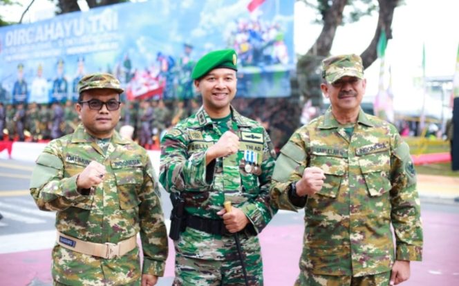 
					Bupati Madina Hadiri Perayaan HUT ke-80 TNI di Medan