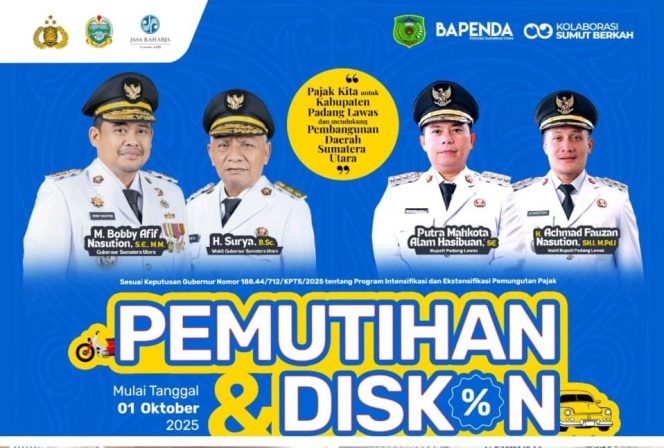 
					Pemkab Palas Bersama UPT Samsat Sibuhuan Himbau dan Ajak Masyarakat Ikuti Program Pemutihan Serta Diskon PKB