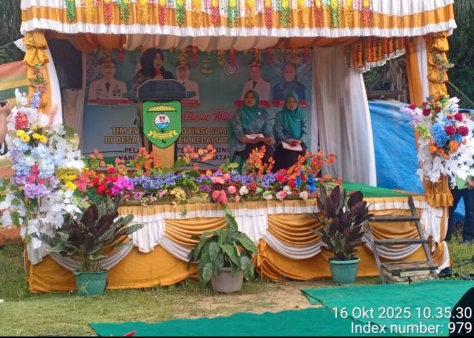 
					TP PKK Desa Widodaren Ekspose Capaian Program Ke Tim Evaluasi Tertib Administrasi Sumut