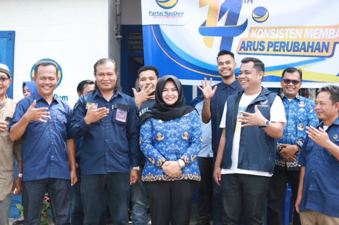 
					Sambangi DPD Partai Nasdem, Wabup Madina Minta Setiap Lembaga Dukung Asta Cita Presiden Prabowo