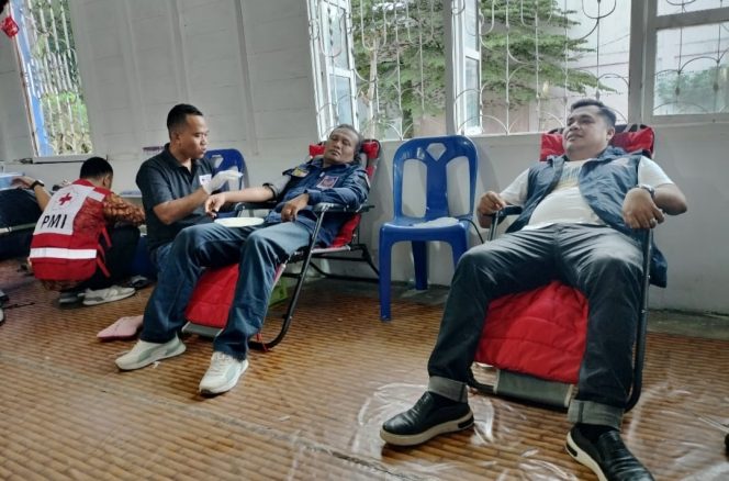 
					Rangkaian Sambut HUT ke 14 Tahun, DPD Partai Nasdem Madina Gelar Aksi Donor Darah