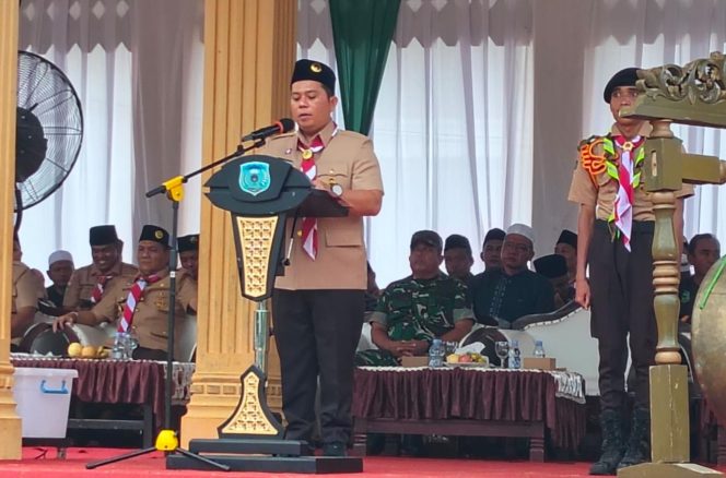 
					1073 Peserta Ikuti Perkemahan Pramuka Santri Tahun 2025 Di Buka Kamabicab Kuwatir Palas