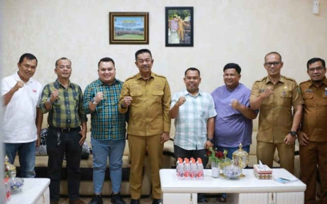 
					Lintas Assosiasi Jasa Konstruksi Audiensi Dengan Bupati Madina