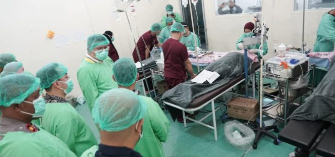 Operasi Katarak Gratis Di RSUD Sibuhuan Di Hadiri Bupati Palas