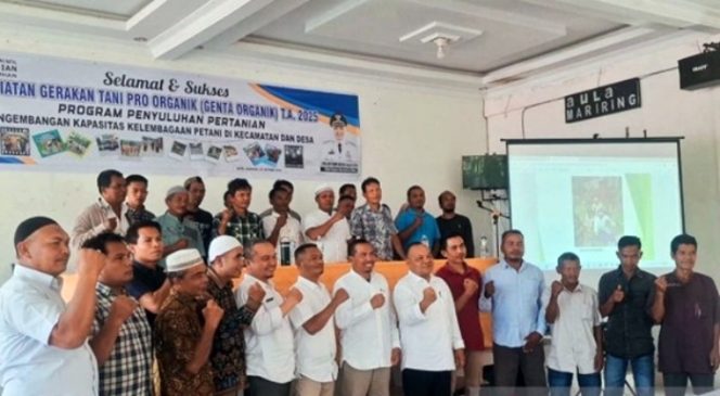 
					Dinas Pertanian Madina Gelar Penyuluhan Pertanian Genta Organik