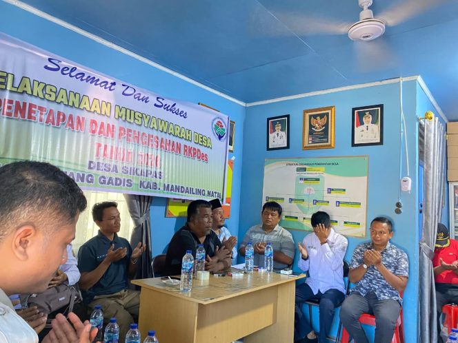 BPD Sikapas Gelar Musdes Pengesahan dan Penetapan RKPDes Bersama Pemdes TA 2026