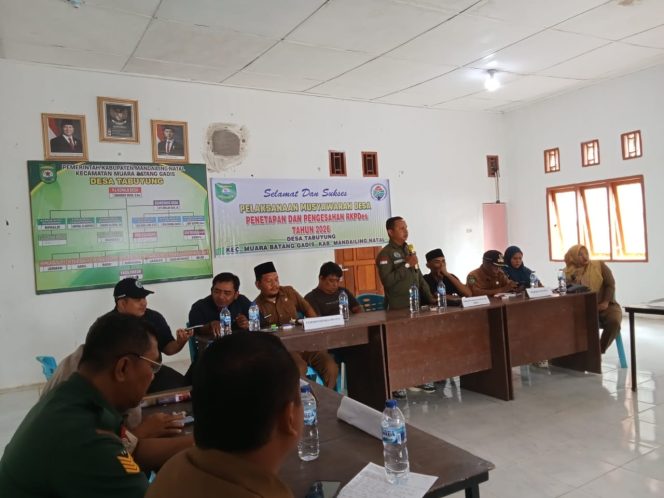 
					BPD Tabuyung Pimpin Musdes Pengesahan Dan Penetapan RKPDes T.A 2026