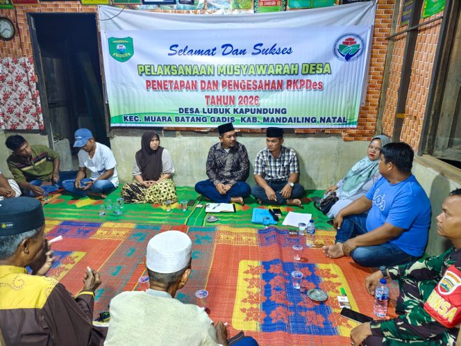 
					Desa Lubuk Kapundung l,Gelar MusDes ,Sahkan RKPDes 2026