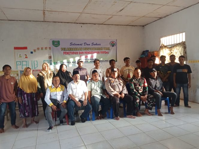 
					Desa Hutaimbaru Gelar MusDes,Sahkan RKPDes 2026,Tampung Usulan Warga