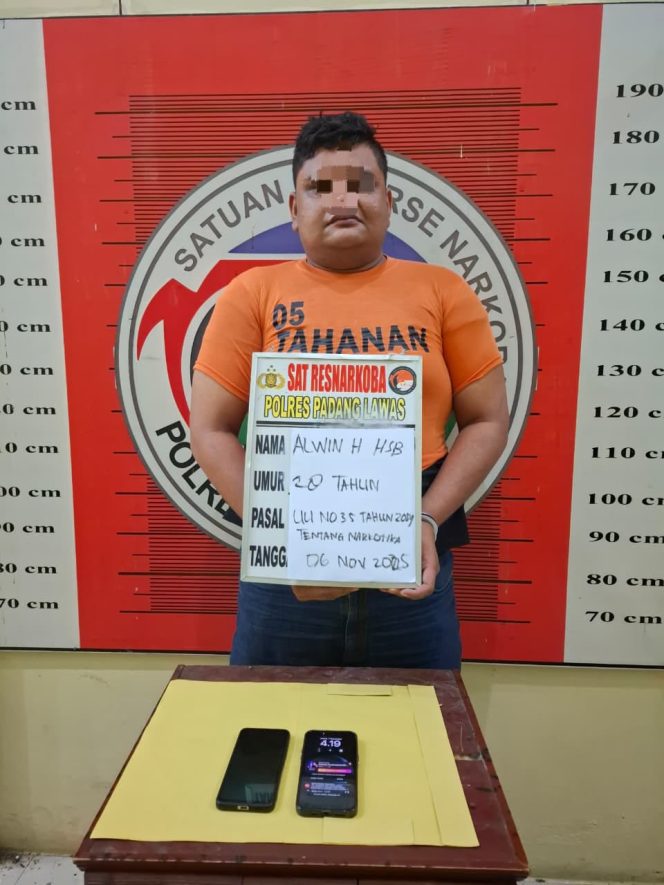 
					DPO Bandar Sabu Palas, Tak Berkutik Saat Ditangkap Satres Narkoba Polres Palas Di Medan