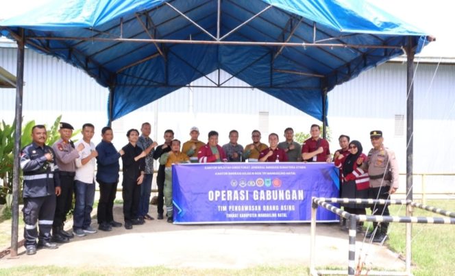 
					Kantor Imigrasi Kelas III Non TPI Madina Gelar Operasi Gabungan Pengawasan Orang Asing di PT. Sorik Marapi Geothermal Power