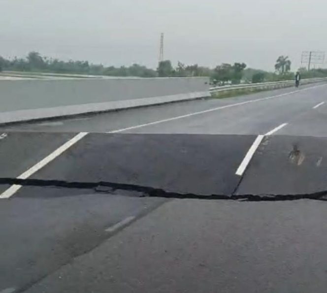 
					Cuaca Ekstrem, Jalur Tol Tebing-Medan Putus! Kasat Lantas Himbau Pengguna Jalan Cari Alternatif
