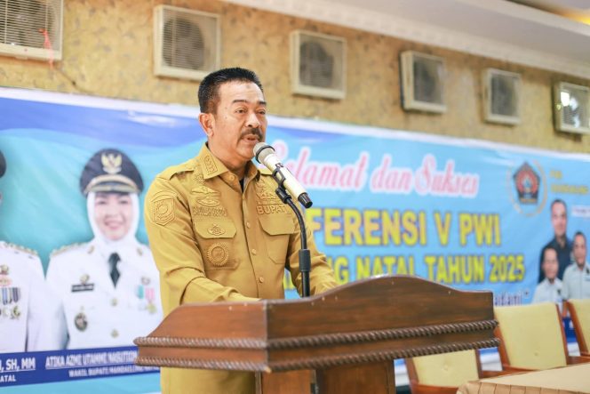 
					Buka Konferensi V PWI Madina, Bupati Kenang Kedekatan dengan Wartawan