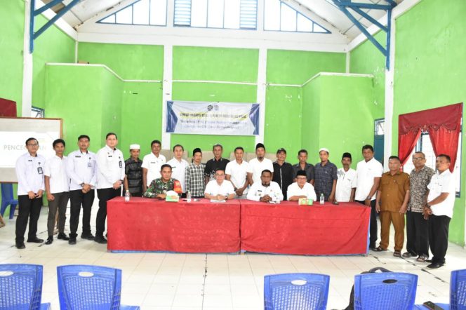 
					Kantor Imigrasi Kelas III Non TPI Mandailing Natal Sosialisasi TPPO dan Pengukuhan Desa Binaan Imigrasi di Panyabungan Utara