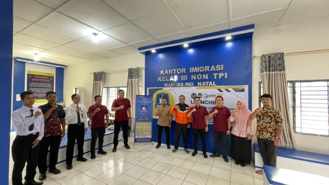 
					Kantor Imigrasi Kelas III Non TPI Mandailing Natal Launching Layanan IMANPAS