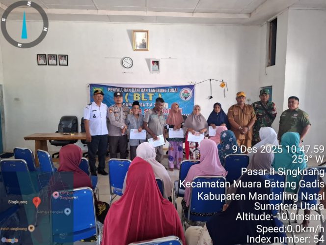 
					Pemdes Singkuang ll Salurkan  BLT-DD  Kepada 57 KPM T.A.2025