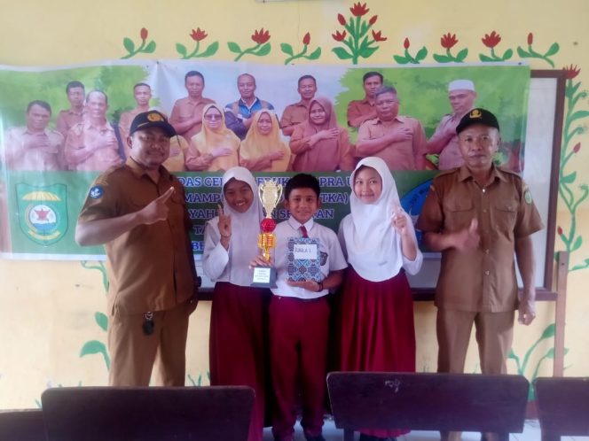 
					SDN 353 Desa Batahan II Juara Lomba Cerdas Cermat Edukatif Pra Ujian Tes Kompetensi Akademik