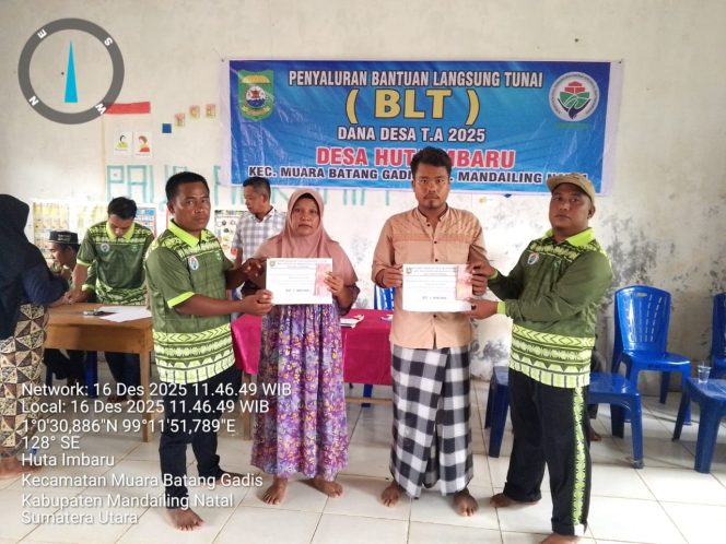
					Pemerintah Desa Hutaimbaru, Gelar Penyaluran BLT-DD Tahap 3 & 4  T. A. 2025