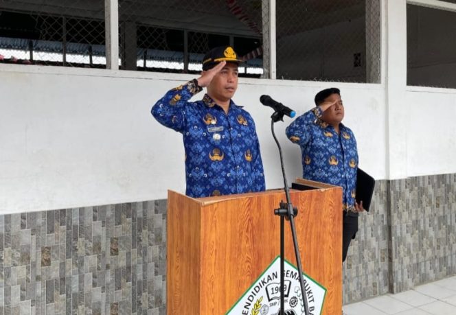 
Camat Tanjung Morawa Sentil Keras Aparatur Dalam Amana Upacara HKN