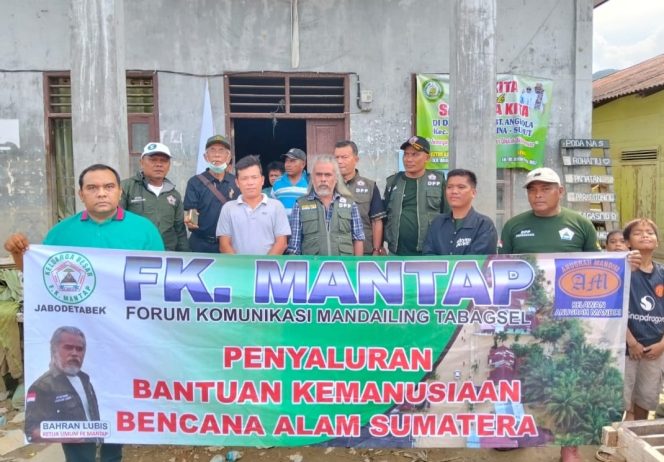 
FK MANTAP Salurkan Bantuan Kemanusiaan untuk Korban Bencana di Sejumlah Daerah di Sumut