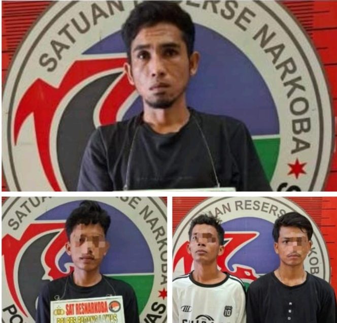 
					Empat Orang di Desa Sigalapung Dibekuk Satres Narkoba Polres Palas Di Desa Sigalapung