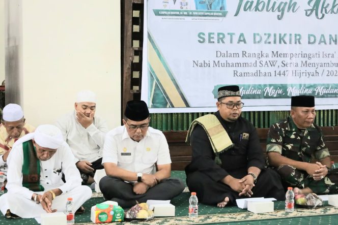 
					Pemkab Madina Gelar Tabligh Akbar Sambut Ramadhan 1447 H