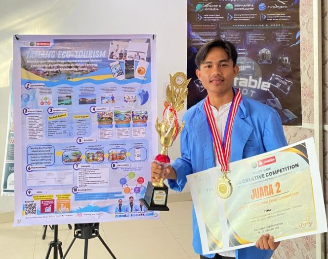 
					Raih juara 2 Toba creative competition 2026, Putra batahan harumkan pulau tamang ke level nasional