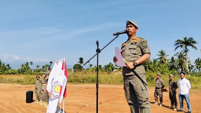 
					Pastikan Ramadhan Kondusif, Satpol PP dan Damkar Madina Gelar Apel Pasukan