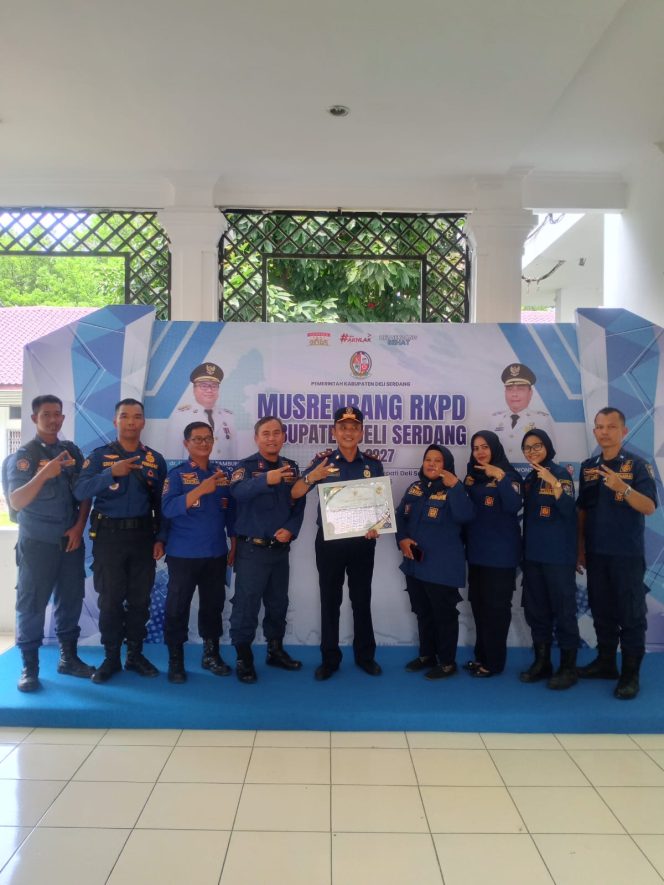 
					Disdamkarmat Deli Serdang Raih Juara I Penyusunan RKPD 2027