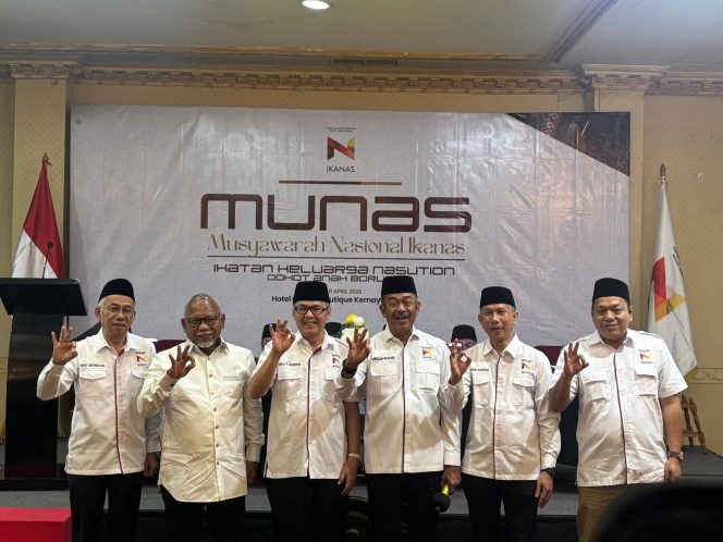 
					H. Saipullah Nasution Kembali Terpilih Secara Aklamasi Pimpin Ikanas Periode 2026-2031