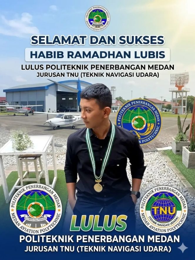 
					Habib Ramadhan Lubis, Siswa MAN 1 Madina Berhasil Tembus Poltekbang Medan