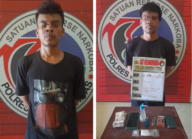 
					Polsek Sosa Ungkap Kasus Narkoba Jenis Sabu Di Desa Sirao Rao