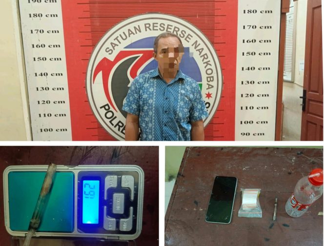 
					SN Ditangkap Satres Narkoba Polres Palas Di Duga Edarkan Sabu