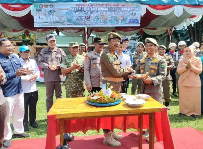 
HUT Satpol PP, Satlinmas, dan Damkar 2026, Bupati Madina Tekankan Pelayanan Humanis dan Profesional
